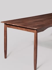 Swoon Dark Brown Olsen Acacia Wood Six-Seater Dining Table - Image 5 of 6