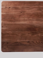 Swoon Dark Brown Olsen Acacia Wood Six-Seater Dining Table - Image 6 of 6