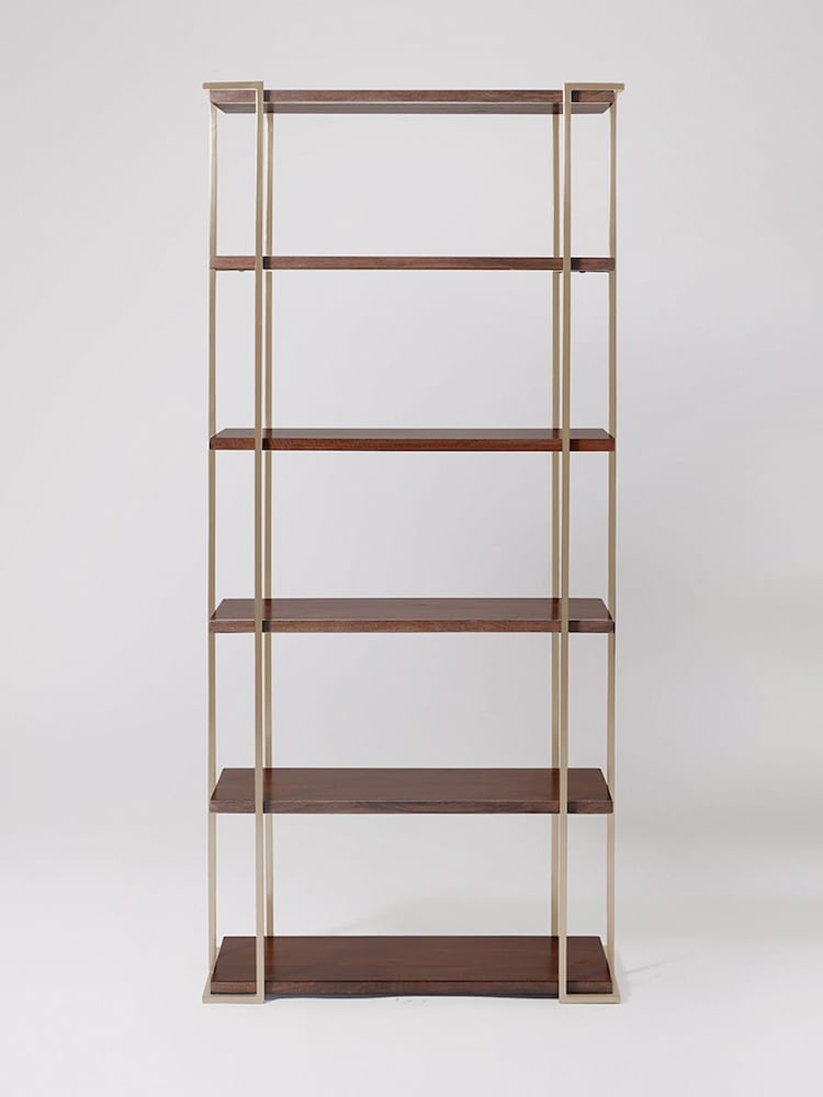 Swoon Light Brown Etna Mango Wood Shelving - Image 2 of 6
