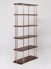 Swoon Light Brown Etna Mango Wood Shelving - Image 3 of 6