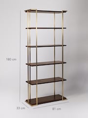 Swoon Light Brown Etna Mango Wood Shelving - Image 6 of 6