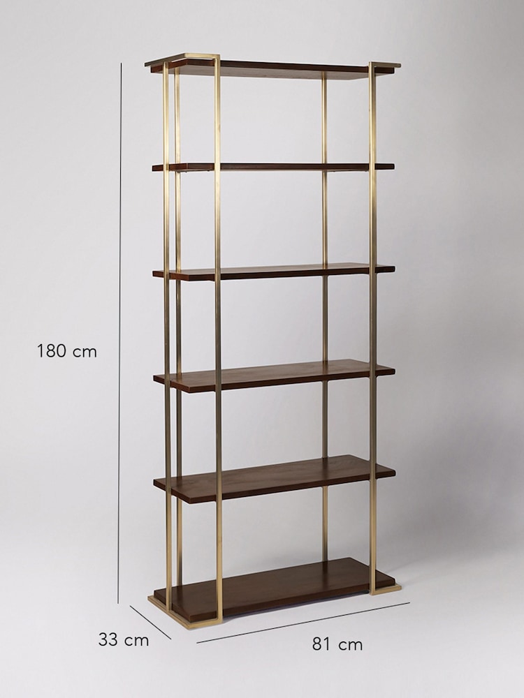 Swoon Light Brown Etna Mango Wood Shelving - Image 6 of 6