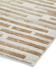 Think Rugs Beige Mirage MR16 Modern Abstract Rug - Image 6 of 6