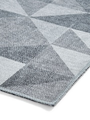 Think Rugs Grey Coral H1057 Modern Geometric Rug - Image 6 of 6