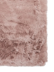 Think Rugs Rose Super Teddy Plain Shaggy Rug - Image 4 of 6