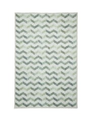 Think Rugs Green Coral H1059 Modern Geometric Rug - Image 3 of 6