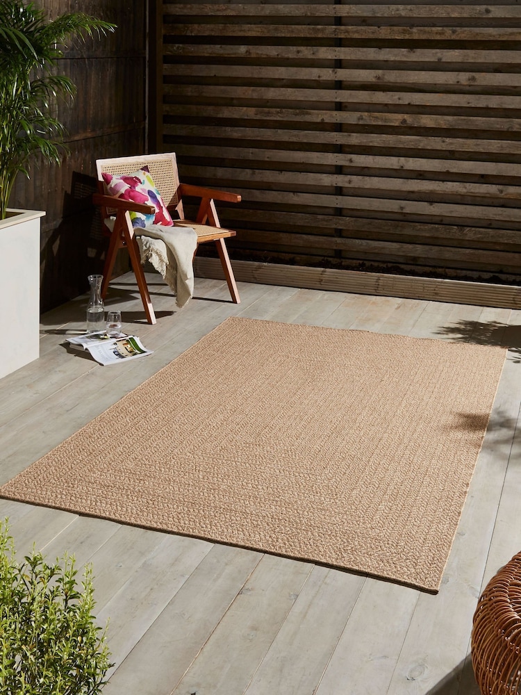 Think Rugs Brown Nomad 5014 Modern Outdoor Rug - Image 1 of 6