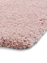 Think Rugs Pink Sierra 9000 Plain Shaggy Rug - Image 4 of 5