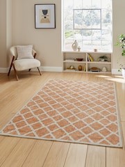 Think Rugs Yellow Coral H1063 Modern Rug - Image 1 of 6