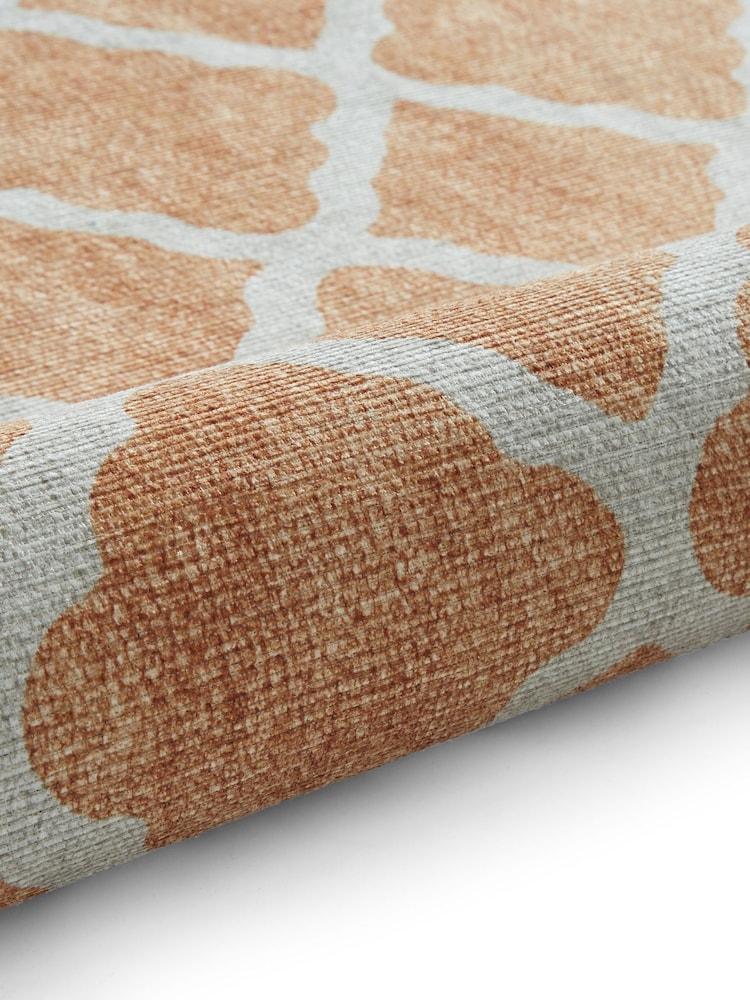 Think Rugs Yellow Coral H1063 Modern Rug - Image 6 of 6