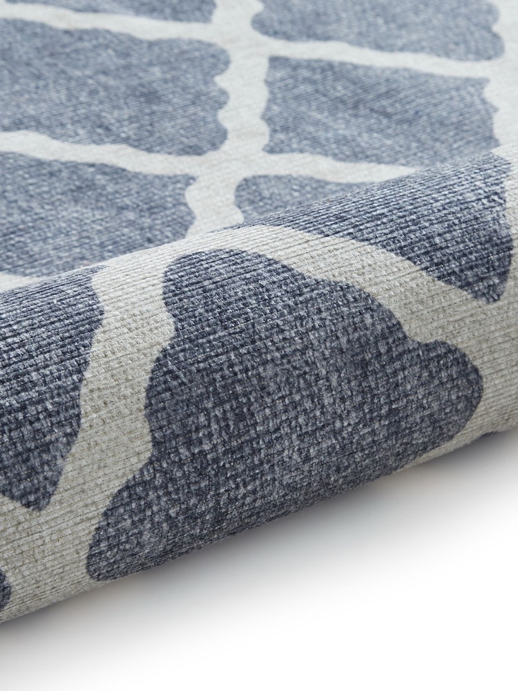 Think Rugs Blue Coral H1063 Modern Rug - Image 6 of 6