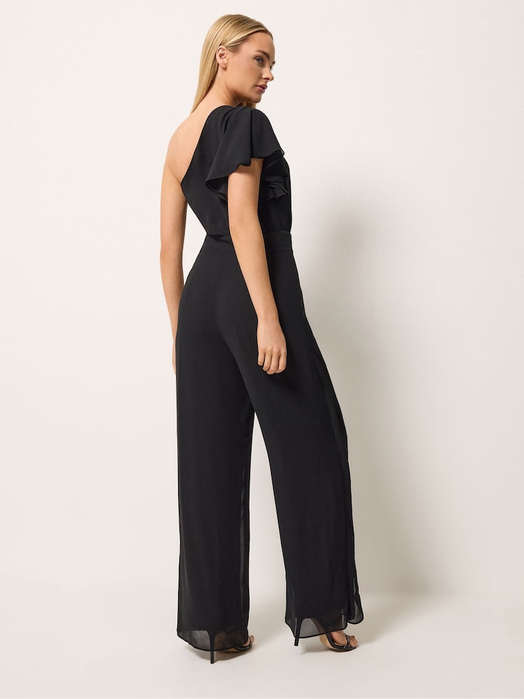ブラック - Star by Julien MacDonald Wide Leg Corsage Jumpsuit - 画像 2 / 6