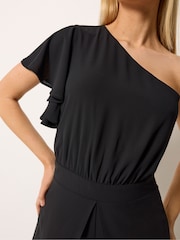 ブラック - Star by Julien MacDonald Wide Leg Corsage Jumpsuit - 画像 4 / 6