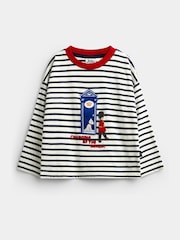 JoJo Maman Bébé Natural London Guard Interactive Appliqué Top - Image 1 of 4