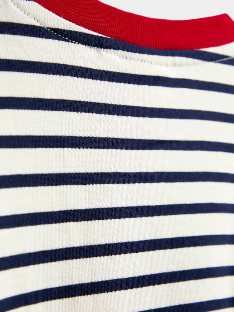 JoJo Maman Bébé Natural London Guard Interactive Appliqué Top - Image 4 of 4