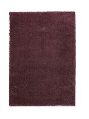Think Rugs Purple Sierra 9000 Plain Shaggy Rug - Image 3 of 6