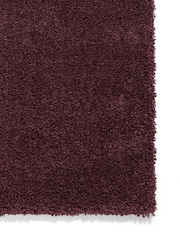 Think Rugs Purple Sierra 9000 Plain Shaggy Rug - Image 4 of 6