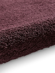 Think Rugs Purple Sierra 9000 Plain Shaggy Rug - Image 6 of 6
