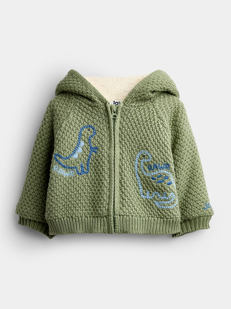 Cardigan tricotat cu glugă JoJo Maman Bébé - Imaginea 1 din 4 Cardigan tricotat cu glugă JoJo Maman Bébé - Imaginea 1 din 4