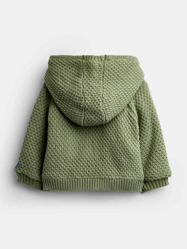 Cardigan tricotat cu glugă JoJo Maman Bébé - Imaginea 2 din 4 Cardigan tricotat cu glugă JoJo Maman Bébé - Imaginea 2 din 4