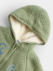 Cardigan tricotat cu glugă JoJo Maman Bébé - Imaginea 3 din 4