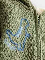 Cardigan tricotat cu glugă JoJo Maman Bébé - Imaginea 4 din 4