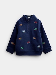 Jojo Maman Bébé Embroidered Sweatshirt - 圖片 2/5