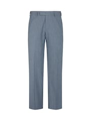 Skopes Blue Levins Tailored Fit Stripe Suit Trousers - Image 4 of 5