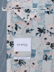 Skopes Blue Stripe Levins Double Breasted Suit Jacket - Image 6 of 7