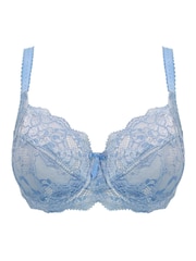 Pour Moi Blue Amour Underwired Non Padded Side Support Bra - Image 3 of 4