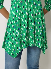 M&Co Green Hanky Hem Top - Image 4 of 5