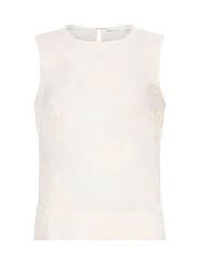 M&Co Cream Floral Embroidered Vest Top - Image 4 of 4