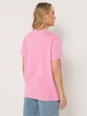 Long Tall Sally Botanical Palms Slogan Oversized T-Shirt - Image 3 of 5