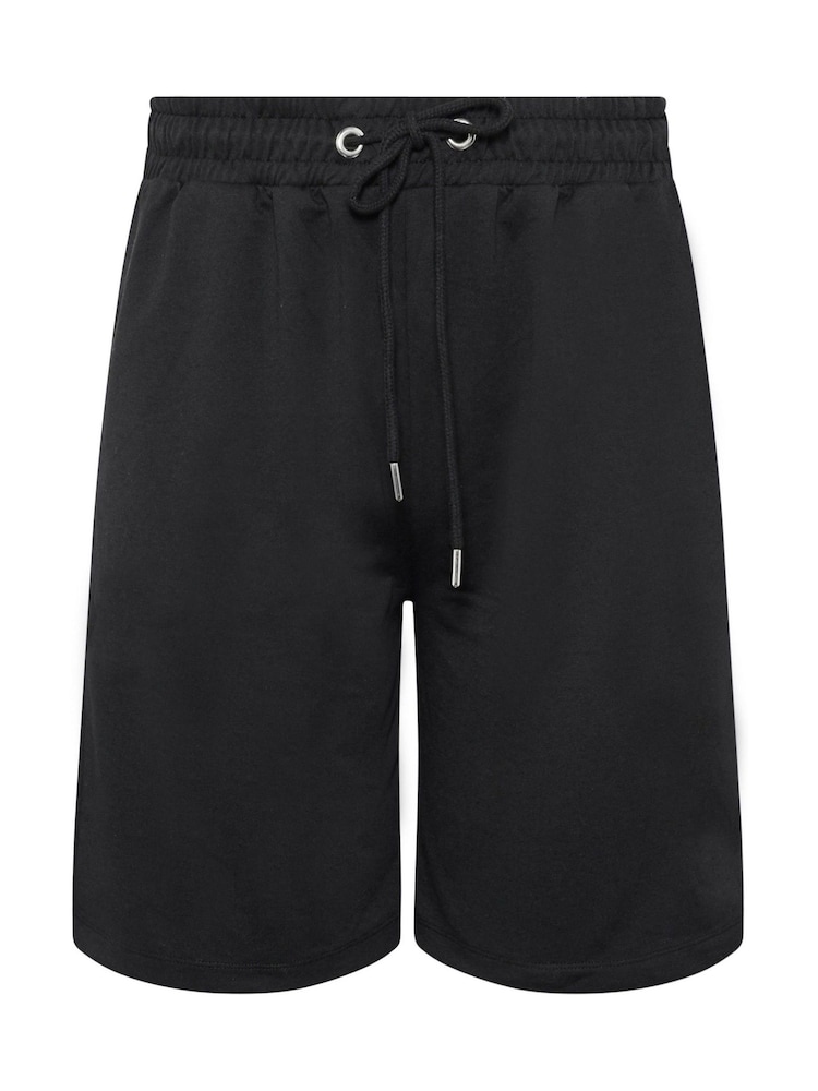 Yours Curve Black Drawstring Tie Shorts - Image 5 of 5