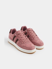 Yours Curve Pink E Wide Fit Padded Lace Up Trainers - Image 3 of 5