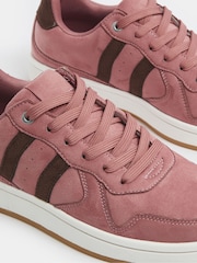 Yours Curve Pink E Wide Fit Padded Lace Up Trainers - Image 5 of 5