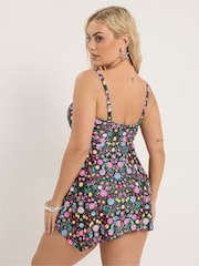 Черный - танкини асимметричной длины Yours Curve - Изображение 5 6