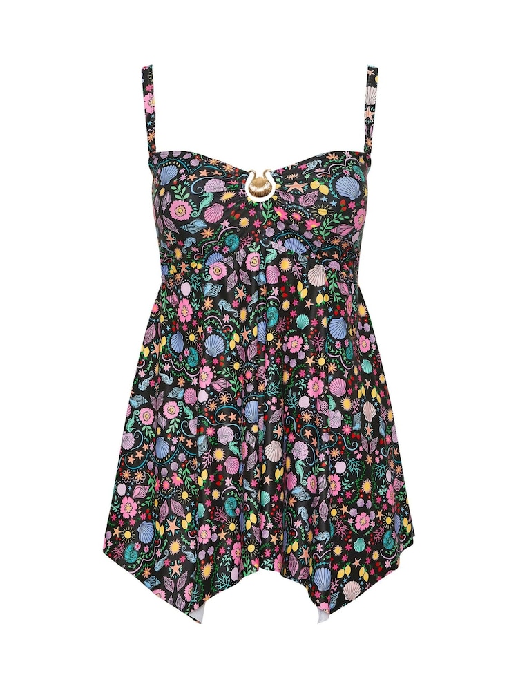 Черный - танкини асимметричной длины Yours Curve - Изображение 6 6