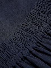 Celtic & Co. Blue Linen Blend Woven Maxi Skirt - Image 6 of 6