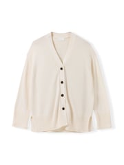 Celtic & Co. Cotton Blend Drop Shoulder Slouch Cardigan - Imaginea 6 din 10