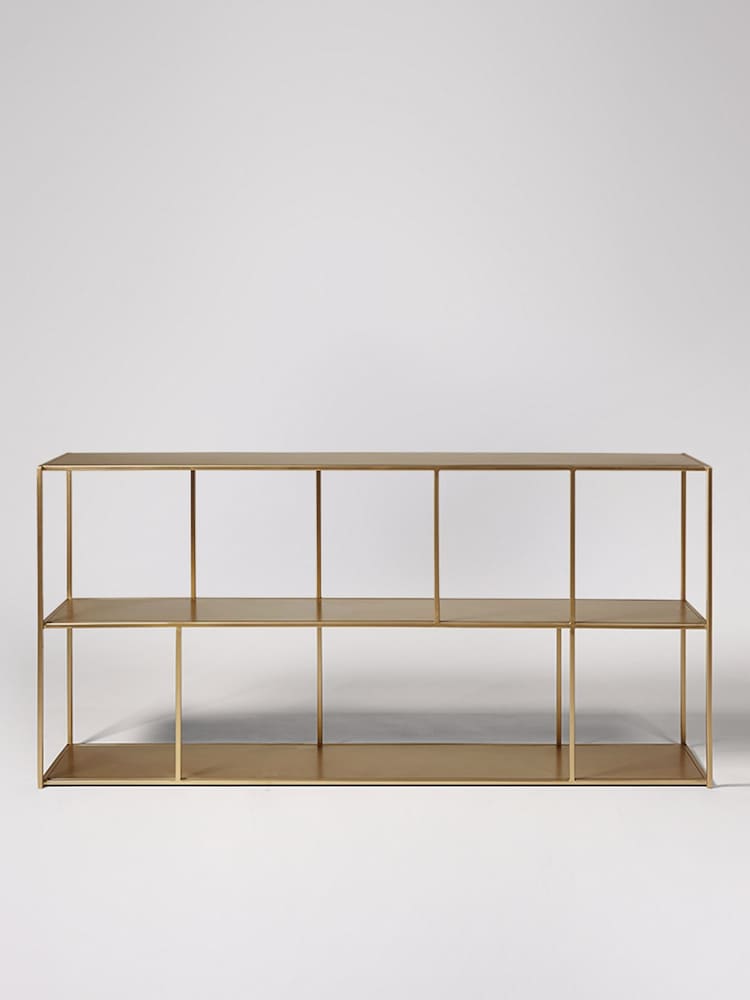 Swoon Brass Aero Shelving - Image 1 of 5 Swoon Brass Aero Shelving - Image 1 of 5