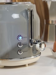 Salter Grey Retro 2-Slice Toaster - Image 11 of 12
