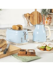 Salter Blue Retro 2-Slice Toaster - Image 2 of 6