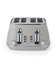 Salter Beige Ripple 4-Slice Toaster - Image 5 of 9