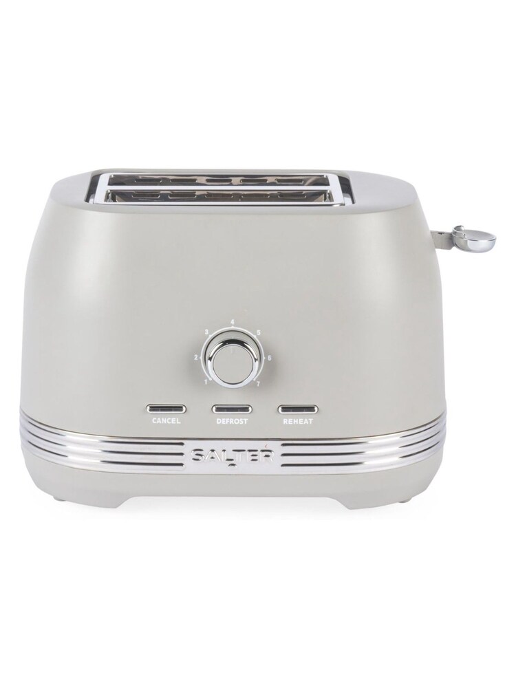 Salter Beige Rise Toaster - Image 2 of 10 Salter Beige Rise Toaster - Image 2 of 10