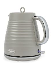Salter Beige Ripple Kettle - Image 7 of 10