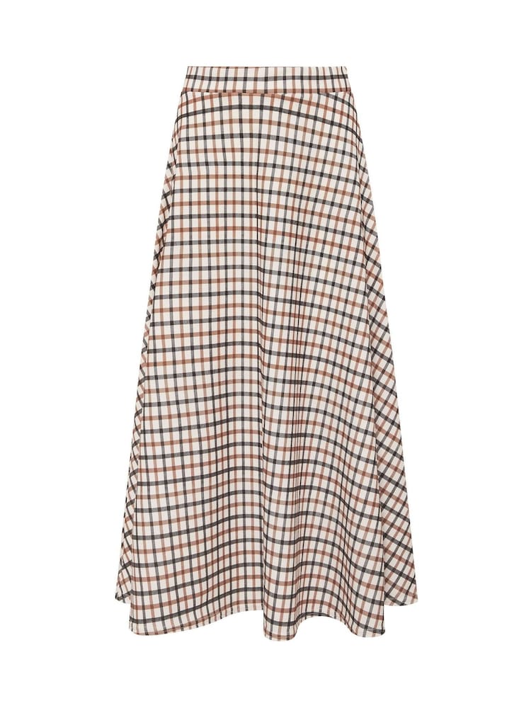 لون طبيعي - PixieGirl Checked Maxi Skirt - Image 5 of 5 لون طبيعي - PixieGirl Checked Maxi Skirt - Image 5 of 5