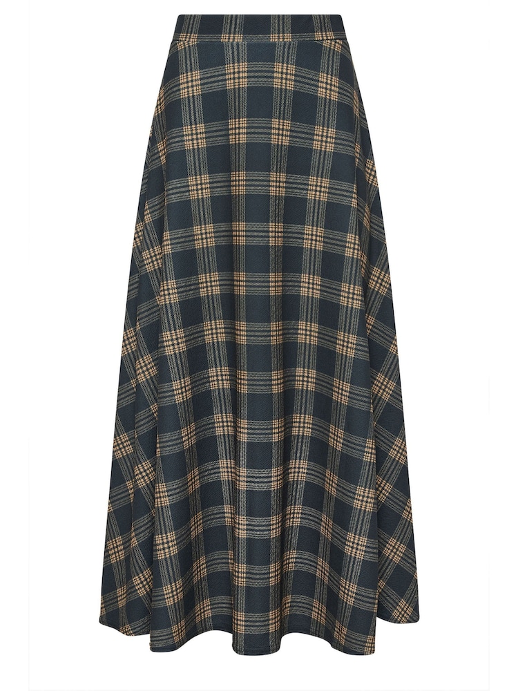 بني - PixieGirl Checked Maxi Skirt - Image 5 of 5