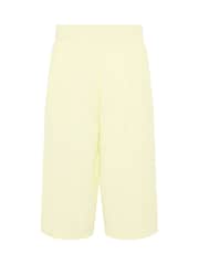PixieGirl Yellow Cheesecloth Wide Leg Cropped Culottes - Image 5 of 5