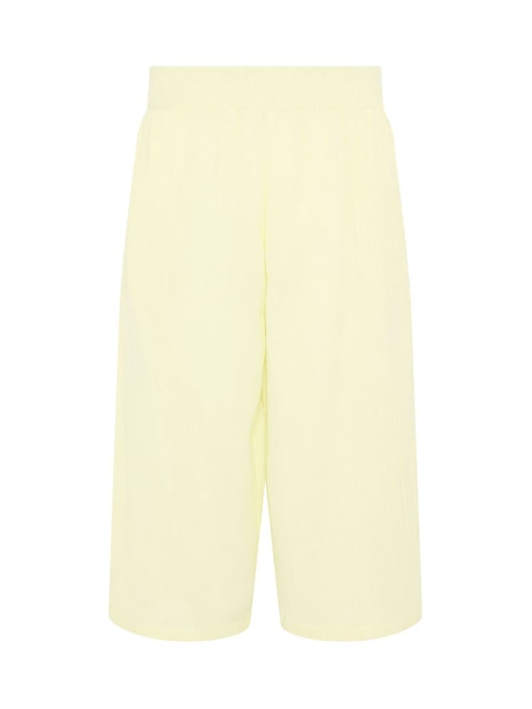 PixieGirl Yellow Cheesecloth Wide Leg Cropped Culottes - Image 5 of 5 PixieGirl Yellow Cheesecloth Wide Leg Cropped Culottes - Image 5 of 5